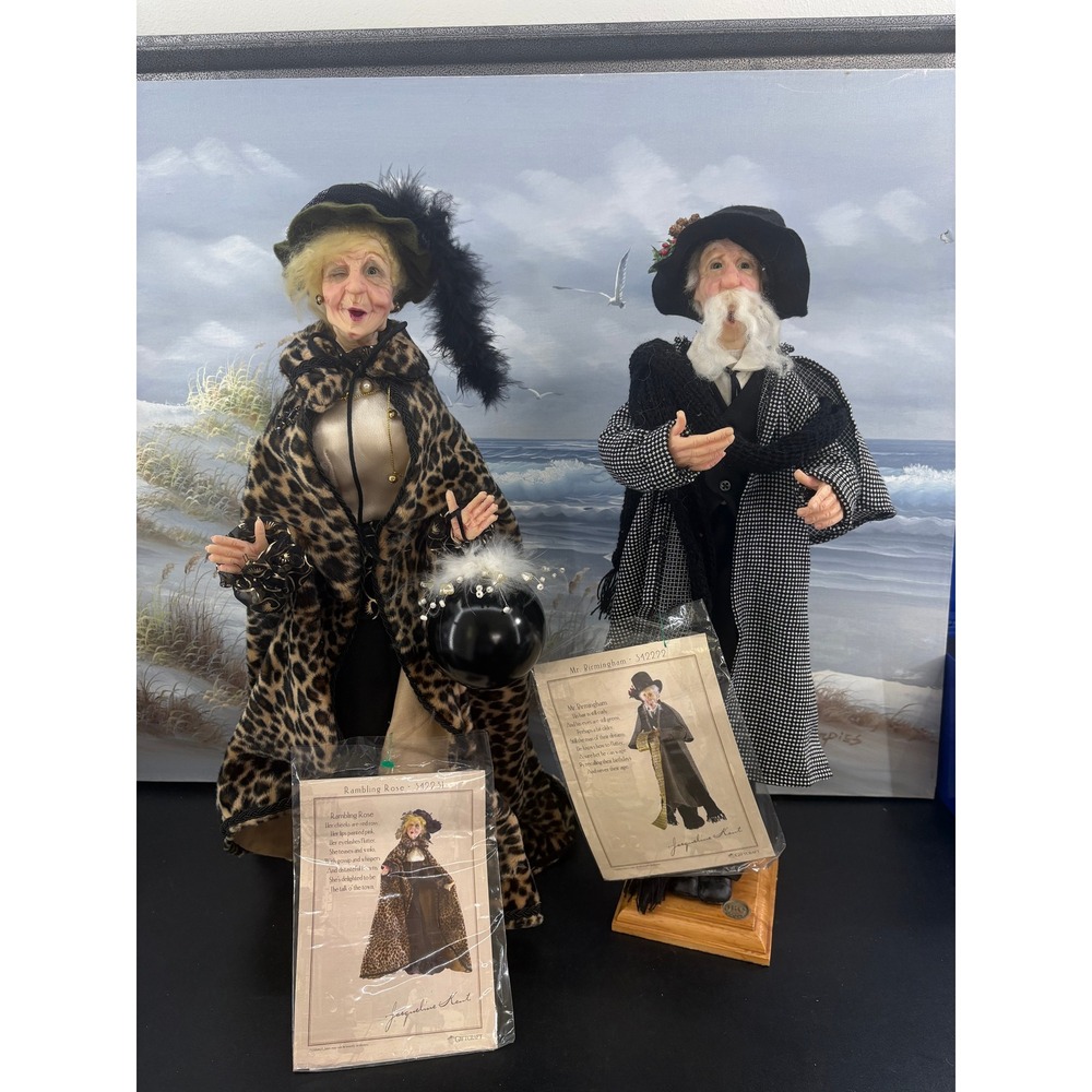 Jacqueline Kent Collection Dolls Rambling Rose & Mr Birmingham Giftcraft Set 2